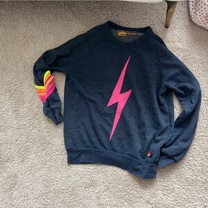 Aviator nation blue rainbow sweeter